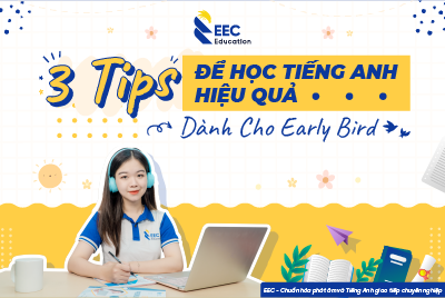 3 TIPS HỌC TIẾNG ANH HIỆU QUẢ DÀNH CHO EARLY BIRD