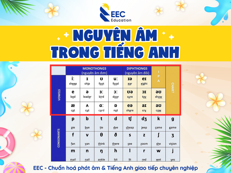 NGUYÊN  ÂM TRONG TIẾNG ANH LÀ GÌ?